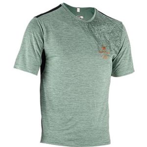 Leatt - Trail 1.0 - Korte Mouw Enduro Trui - Groen