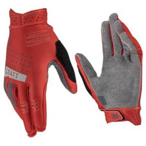 leatt mtb 2 0 subzero red long gloves