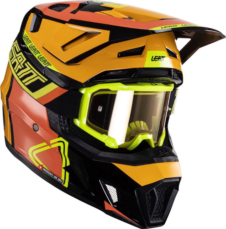Leatt 7.5 Offroadhelm - Geïnjecteerde Polymeerbescherming - Pro-Fit Comfort