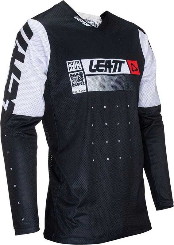 Leatt - Moto 4.5 Lite - T-shirt - Zwart - Lange Mouwen