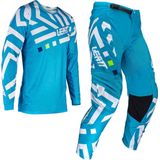 Leatt - 3.5 Ride Pattern - Motorcross Jersey en Broek Set - Zwart - Polyester