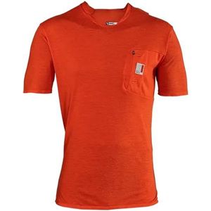 Leatt Mtb Allmtn 2.0 Korte Mouw Wielertrui Oranje L Man