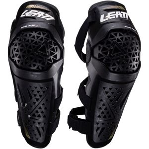 Leatt - Dual Axis Pro - Knie- en Scheenbeschermer - Zwart - Kunststof