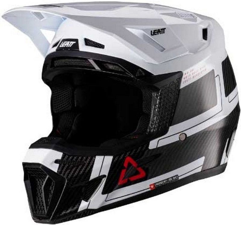 Leatt 9.5 - Carbon Helm - Off-road - Met Velocity 6.5 Iriz Bril