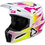 Leatt - Moto 3.5 V26 - Crosshelm - Wit Roze Geel - Inclusief Bril