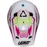 Leatt - Moto 3.5 V26 - Crosshelm - Wit Roze Geel - Inclusief Bril