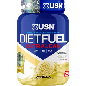 USN Diet Fuel Ultralean (1000g) Vanilla Cream - Eiwitten - Maaltijdvervangers