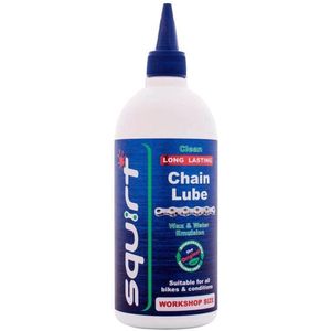 Squirt Kettingwax Clean Long Lasting Lube 500 Ml Blauw/wit