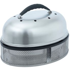 COBB Supreme Deluxe 2.0 600-1 Houtskoolgrill (grill afmetingen 50x36 cm, incl. deksel + grillplaat, grote grill, voor 12 personen, tafelgrill, compacte grill, voor BBQ/camping)