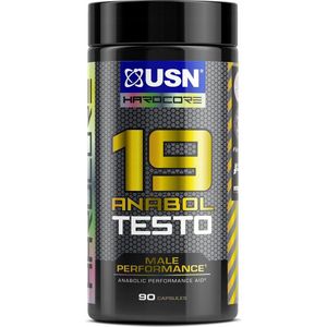 USN - 19-Anabol Testo - Multivitaminen - 120 Capsules - Zink Magnesium Vitamine B6