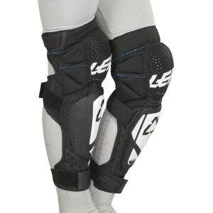 3DF Hybrid EXT knie-/scheenbeschermers – wit/zwart – junior