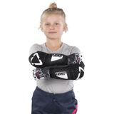 leatt 3df hybrid junior elbow pads white black