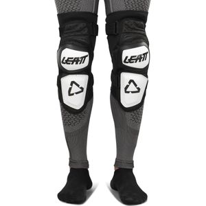 Leatt De kniebrace van Enduro is een uitstekende CE-gecertificeerde en volledige bescherming, geschikt voor mountainbike. Uniseks kniebeschermers voor volwassenen, wit/zwart, S/M