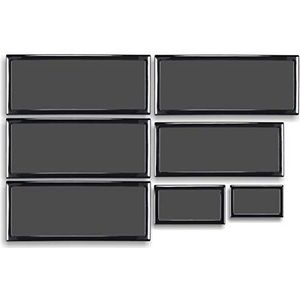 Demciflex Staubfilter-Set für Lian Li PC-O11 Air - schwarz/schwarz