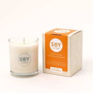 Soylites - Soja Geurkaars - Gratitude - 220 ml - Natuurlijke Kaars