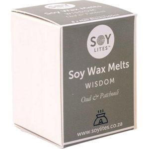Soylites - Soja Wax Melts - Geurblokjes - Oudh en Patchouli - 8 x 20 ml