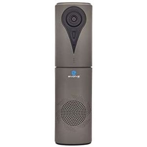 Evolve - Tech Draagbare Vergadercamera - Grijs - 1080P - Webcam met Microfoon en Luidspreker