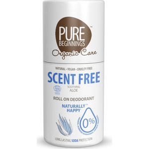 Pure Beginnings - Roll on deodorant - Scent Free - Soothing Aoe - 75ml