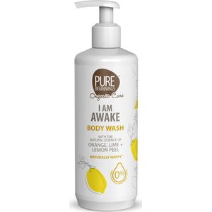 Pure Beginnings - I Am Awake - Body Wash - Orange, Lime + Lemon peel - 500ml