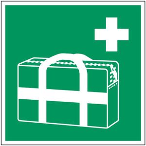 Medische noodtas pictogram