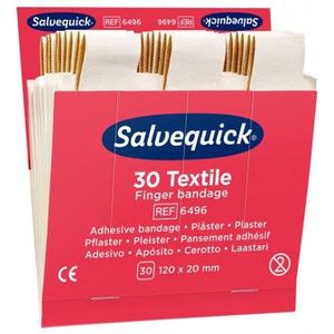 Salvequick - Lange Vingerpleister - 120 x 20 mm - Navulling