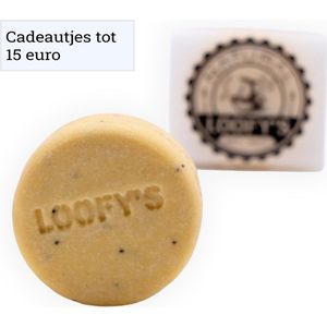 Loofys Body Scrub Banana - Natuurlijke & Exfoliërende Lichaamsscrub - Plasticvrij, Vegan & Duurzaam - Herbruikbaar Blikje - 150g