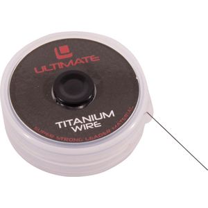 Ultimate titanium wire 20lb 5m | Roofvis onderlijnmateriaal