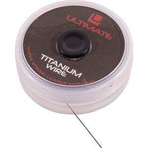 Ultimate titanium wire 30lb 5m | Roofvis onderlijnmateriaal