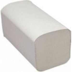 Euro Products Handdoek Papier Z-vouw Naturel 21x21cm 160 vel