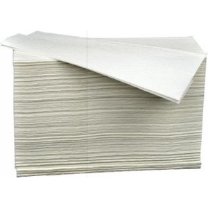 Handdoekjes Z-Vouw 100% Cellulose 2 laags 23 x 25 cm