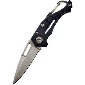 TT Clipper - Survival mes – Klein zakmes – Inklapbaar – Sleutel hanger - Zwart