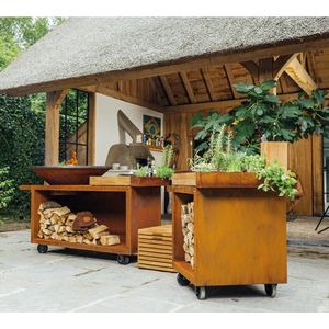 OFYR | Island Corten 100 PRO | Teak Wood