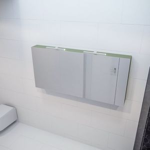 Mondiaz - CUBB - Spiegelkast - Army - MDF - 3 Deuren