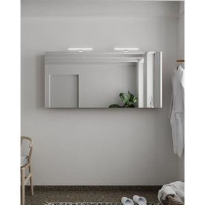Mondiaz - CUBB - Spiegelkast - Smoke - MDF - 3 Deuren
