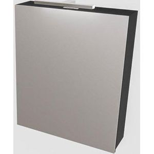 MONDIAZ CUBB Spiegelkast - 60x70x16cm - 1 deur - urban PC75341347