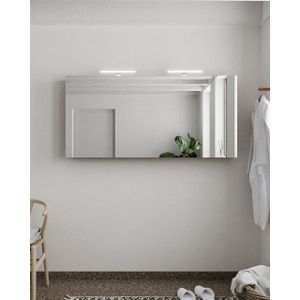 Mondiaz - CUBB - Spiegelkast - Rust - MDF - 3 Deuren