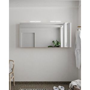 Mondiaz - CUBB Spiegelkast - Linen - 3 Deuren