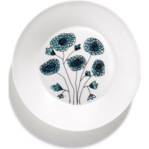 MARNI Midnightflowers - diep bord M Anemone Veniglia 22 cm - 2 stuks