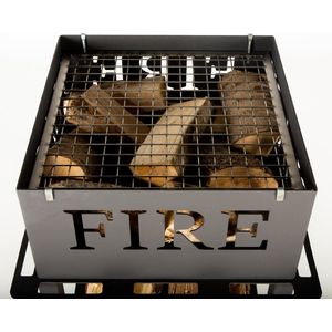 Ferro Duro - BBQ rek - rond - bbq accesoires - grill rooster