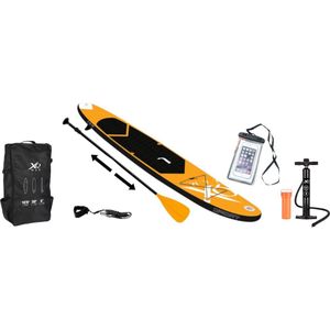 XQ Max 6-delige SUP board met GRATIS Waterproof Telefoonhoesje - 320cm - Opblaasbaar - Stevige kwaliteit - Max. 150kg