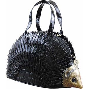 Egel handtas (zwart)