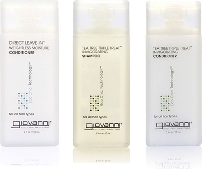 Giovanni - Refreshing Wash Day Set - Shampoo 60ml - Conditioner 60ml - Leave-in Conditioner 60ml