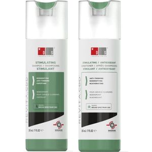 Revita.CBD Antioxidant Haarstimulerende Shampoo & Conditioner 205 ml Set - Versterk het haar en bestrijd tekenen van dunner wordend haar