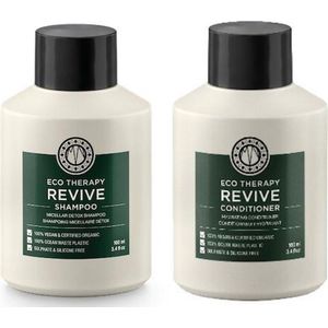 Maria Nila - Eco Therapy Revive - Travel Set - Shampoo + Conditioner - 100 ml