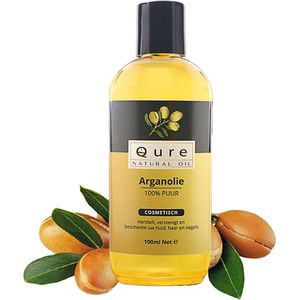 Qure Natural Oil 100% Pure Argan Oil - 100% Puur & Onbewerkt - 100ml