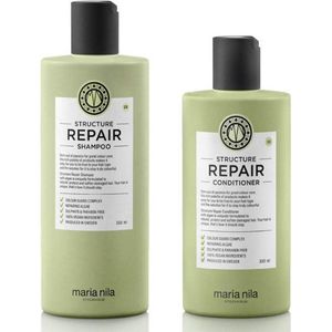 Maria Nila Structure Repair Care Set (Shampoo + Conditioner)