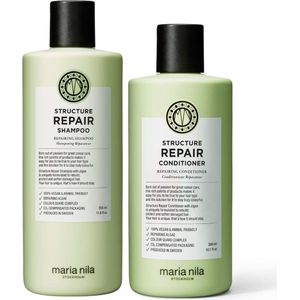 Maria Nila - Structure Repair Care Set (Shampoo + Conditioner)