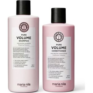Maria Nila Pure Volume Care Set (Shampoo + Conditioner)