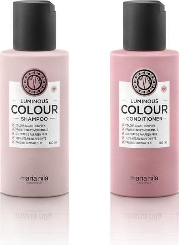 Maria Nila - Luminous Colour Travel Set (Shampoo + Conditioner)