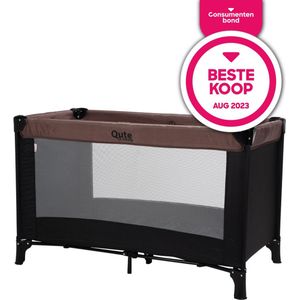 Qute Campingbed Q-sleep Bruin/Zwart